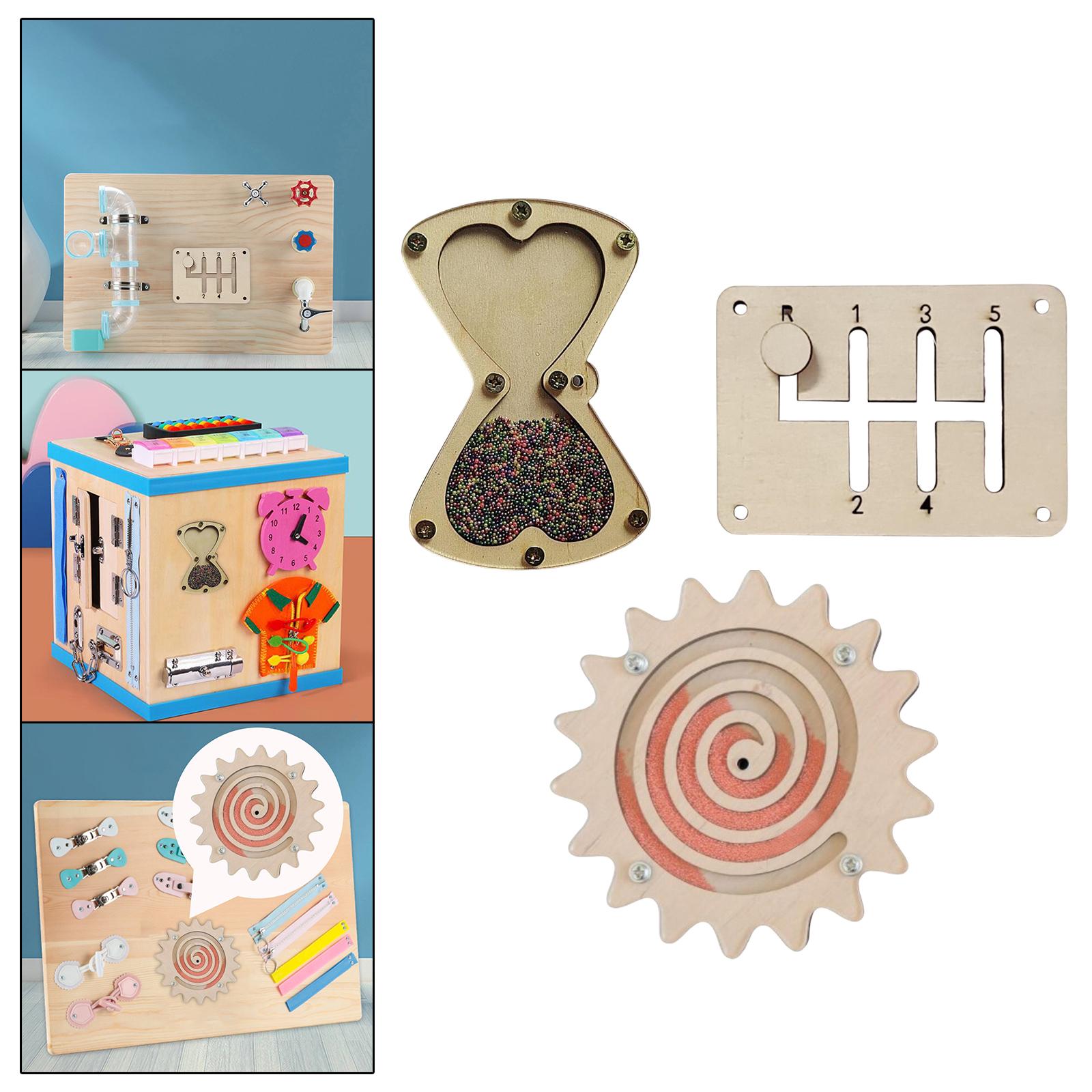Montessori Busy Board Accessor - Montessori Wooden Busy Board Toddler review and price