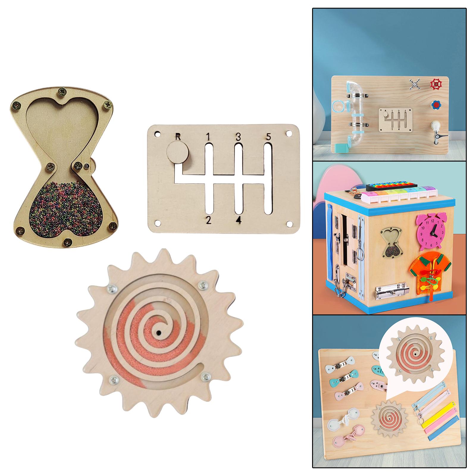 Montessori Busy Board Accessor - Montessori Wooden Busy Board Toddler review and price