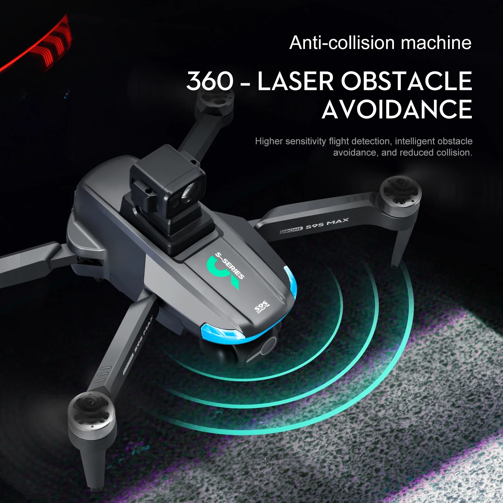 NEW S9S MAX MINI Drone 4K 2-Ax - Fpv Brushless Rc Drone 4K review and price
