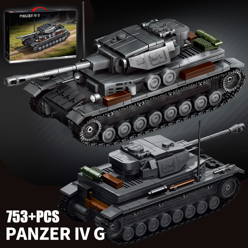 Military 1/35 Scale Panzerkamp - Lego Compatible Military Tank review and price