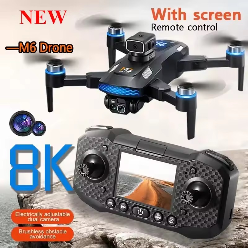 2026 NEW M6 Drone Professional - Fpv Brushless Rc Drone 4K review and price